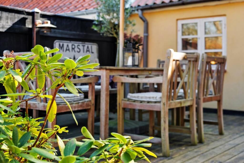 Hyggeligt Gammelt Fiskerhus I Marstal Villa Ngoại thất bức ảnh